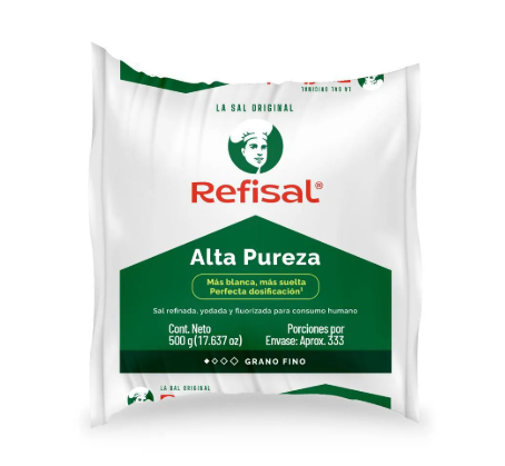 SAL REFISAL 500G ALTA PUREZA